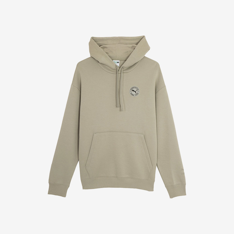 Puma/彪马正品休闲透气新款男女款宽松针织连帽套头衫627879-55