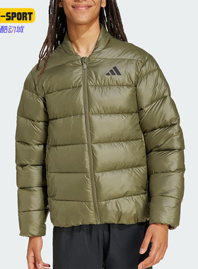 Adidas/阿迪达斯正品舒适春季款男士立领保暖耐穿棉服JM8398
