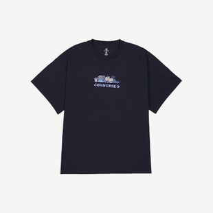 匡威正品 T恤10026155 夏季 男子宽松透气圆领短袖 A01 新款 Converse
