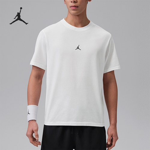 Nike/耐克正品JORDAN男士运动圆领干爽舒适透气短袖T恤IB6758-100