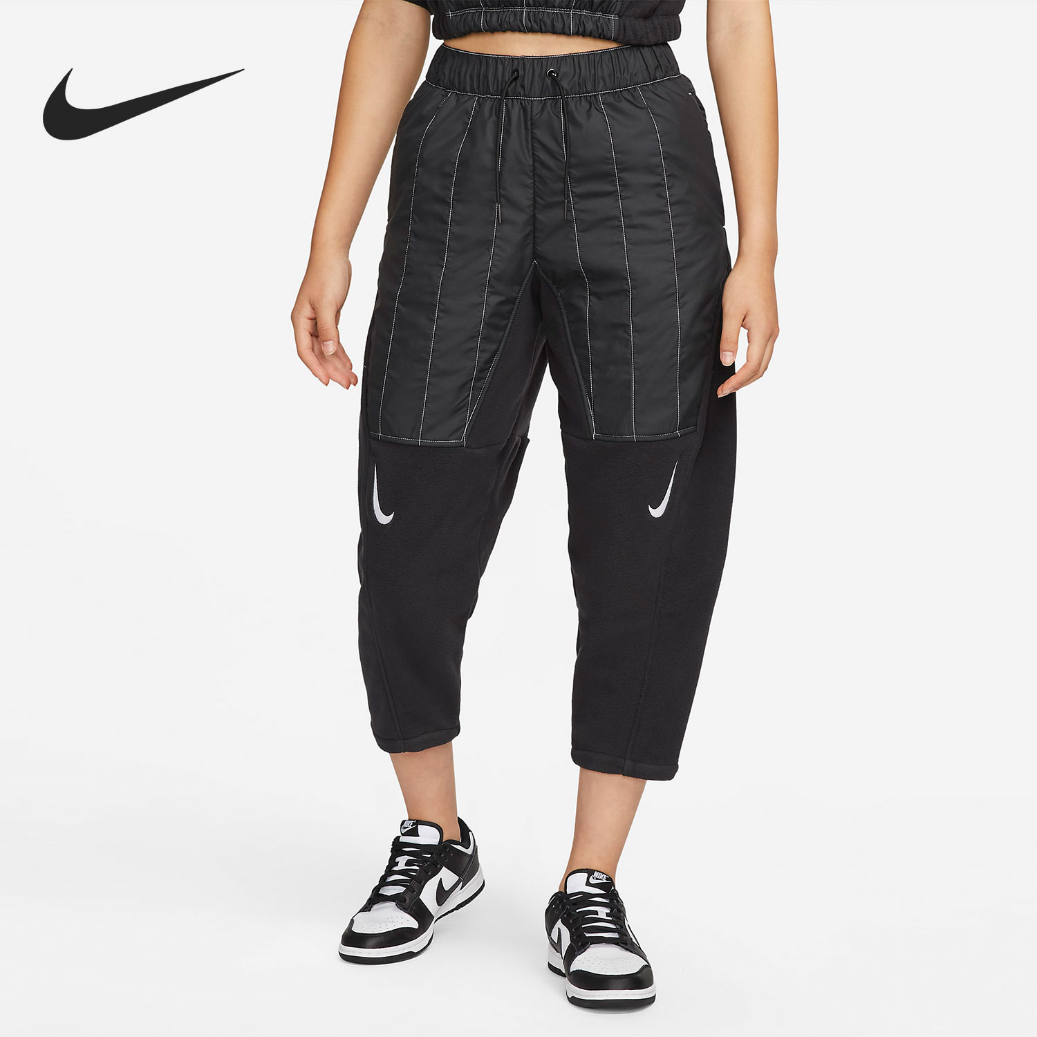 Nike/耐克正品当季新款女子时尚运动休闲中长裤DD5615-010