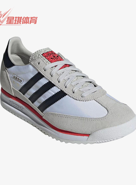 Adidas/阿迪达斯正品SL72男低帮网面拼接麂皮运动鞋JS0746