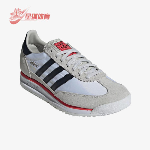 Adidas/阿迪达斯正品SL72男低帮网面拼接麂皮运动鞋JS0746