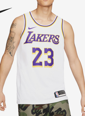 Nike/耐克官方正品NBA男子运动训练比赛无袖透气球衣AA7101-111
