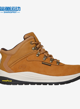 Skechers/斯凯奇正品Slip ins男士复古中帮徒步保暖缓震短靴