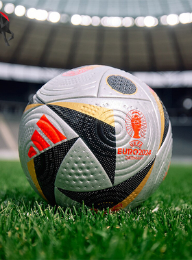 Adidas/阿迪达斯正品EURO24 PRO F男女款比赛用5号足球IS7436