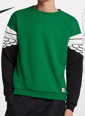 Nike/耐克正品当季新款男子飞翼刺绣运动休闲卫衣 AO0427-010