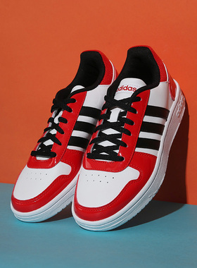 Adidas/阿迪达斯正品春季新款NEO 女子运动休闲鞋板鞋H01211