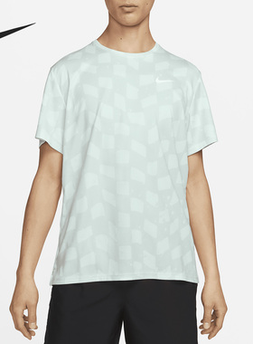 Nike/耐克官方正品夏新款Dri-FIT男子跑步运动短袖T恤DX0871-025