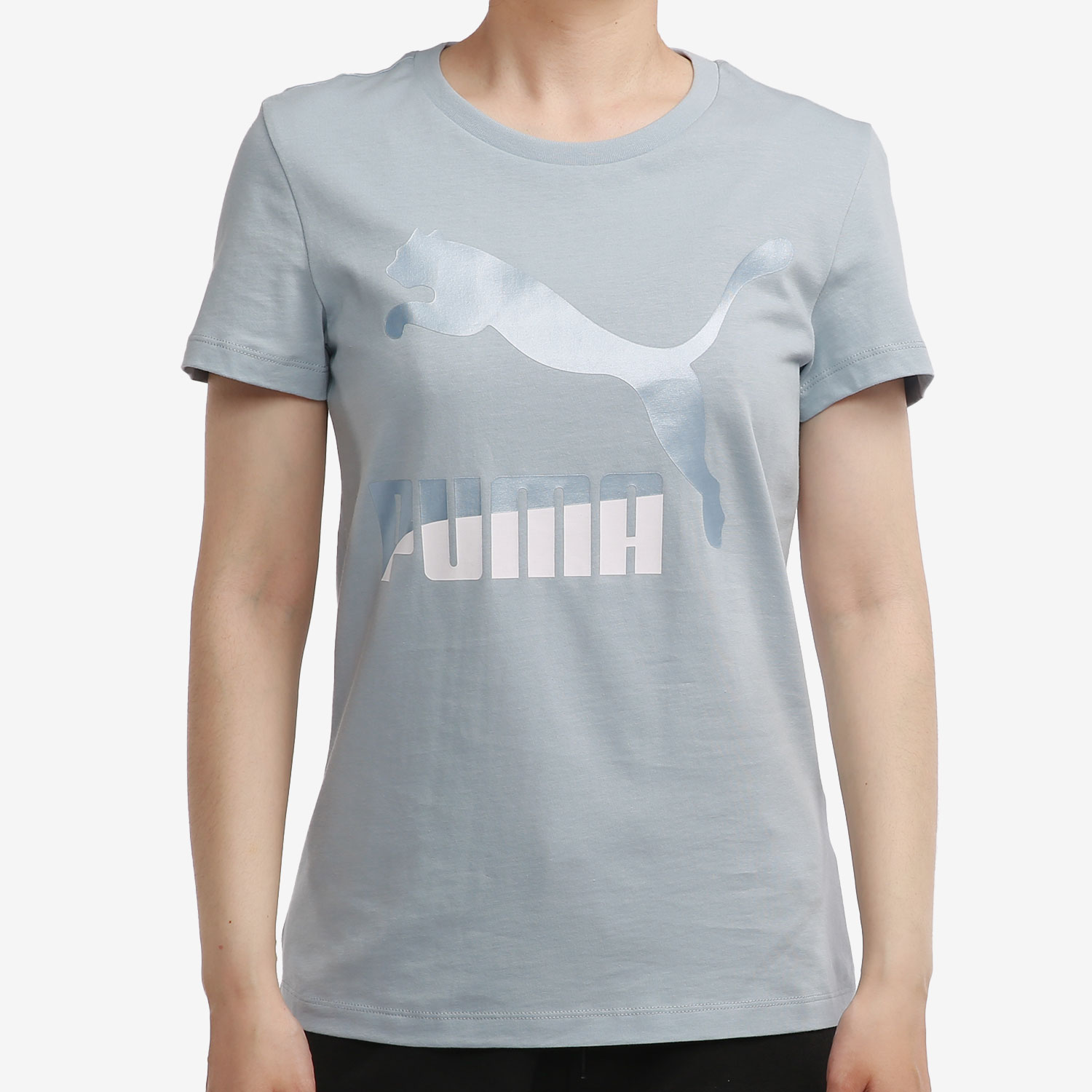 Puma/彪马正品秋冬季新款女子休闲运动透气圆领T恤 532282-81