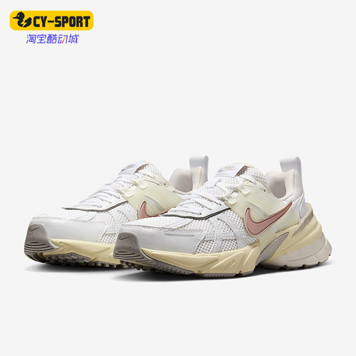 Nike/耐克正品V2K Run女士低帮轻便训练经典运动跑步鞋FD0736-112