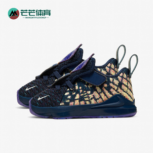 XVII LEBRON 耐克正品 400 婴童魔术贴运动鞋 CW1039 AS经典 Nike
