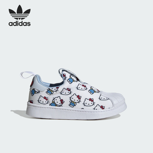 三叶草hollekitty联名小童运动鞋 IF7020 阿迪达斯官方正品 Adidas