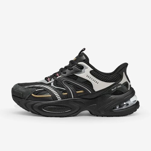 Skechers斯凯奇正品UNO RYZE男款新年款潮流休闲老爹鞋802028-BLK