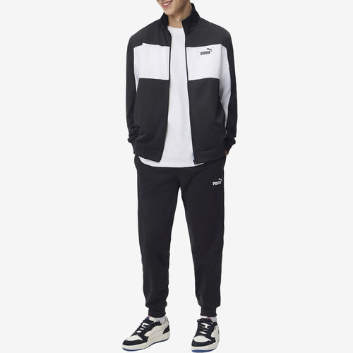 Puma彪马正品POLY COLORBLOCK SUIT男拼色弹性跑步长裤687740-01