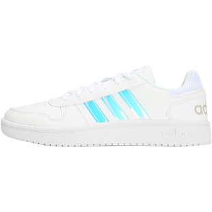 Adidas/阿迪达斯官方正品NEO男女经典皮革运动休闲板鞋 EH3412