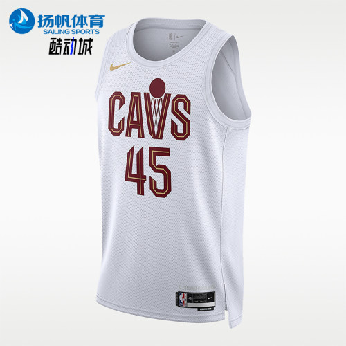 Nike/耐克正品NBASwingman新款男白酒红色经典休闲球衣DN2073-108