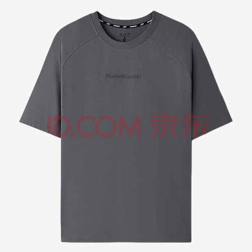 Skechers斯凯奇正品儿童透气百搭运动休闲短袖T恤L225U138-013P