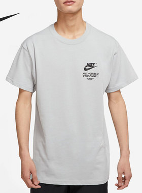 Nike/耐克官方正品夏季新款印花休闲男子运动短袖T恤DM6428-077