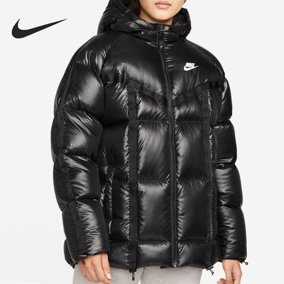 Nike/耐克正品女子冬季连帽保暖休闲运动羽绒服 DD4653-010