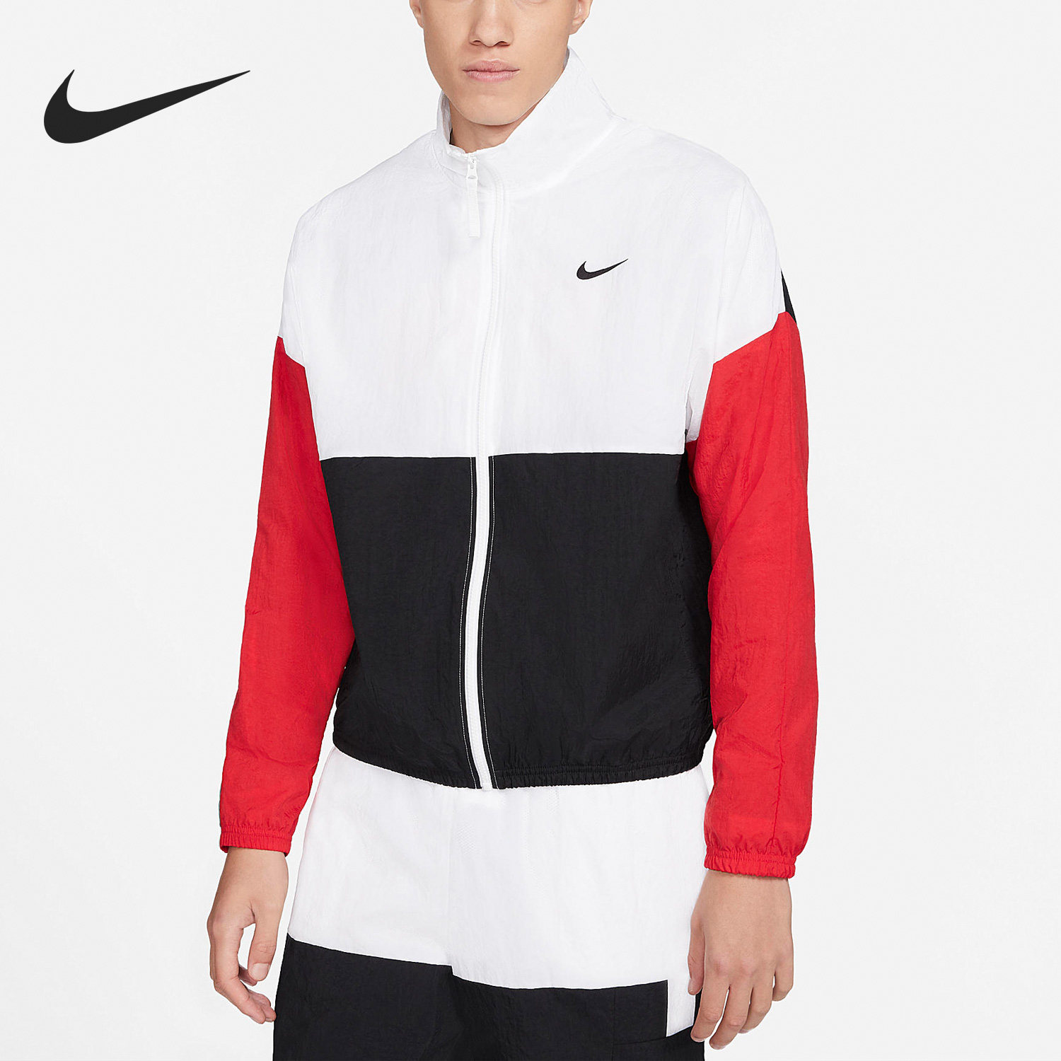 Nike/耐克正品夏季男子新款休闲运动透气时尚外套CW7348-101