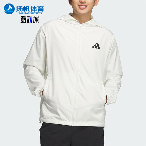 Adidas/阿迪达斯正品JACKET男女运动拉链防晒宽松夹克外套KA9323