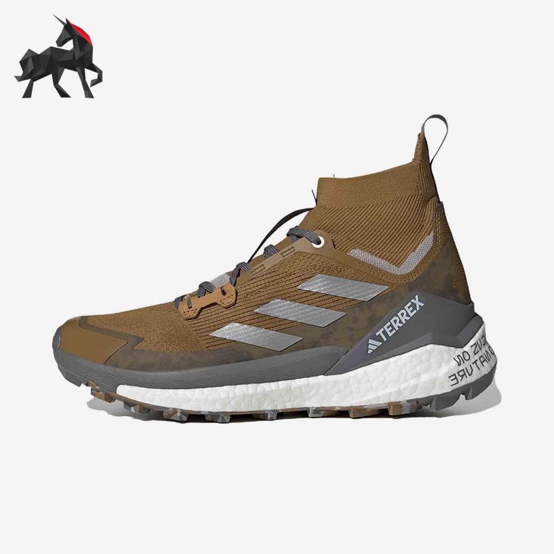 Adidas/阿迪达斯正品新款男士经典复古高帮轻便缓震户外鞋HQ1444