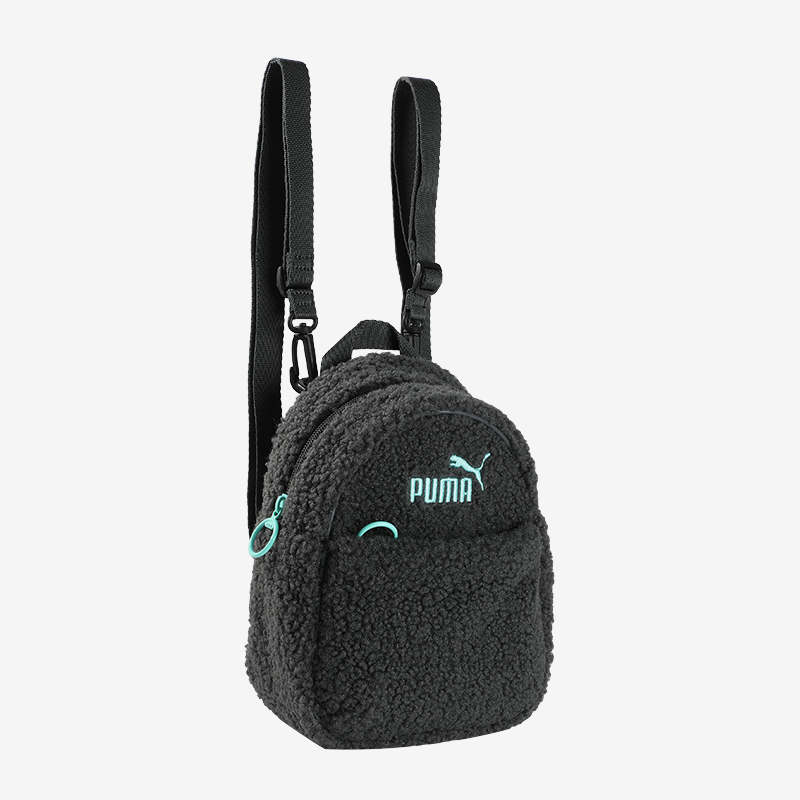 Puma/彪马正品2024冬季女士时尚休闲毛绒便携双肩包091497-02