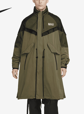 Nike/耐克正品春季男子休闲运动连帽舒适长袖外套 DQ9028-222