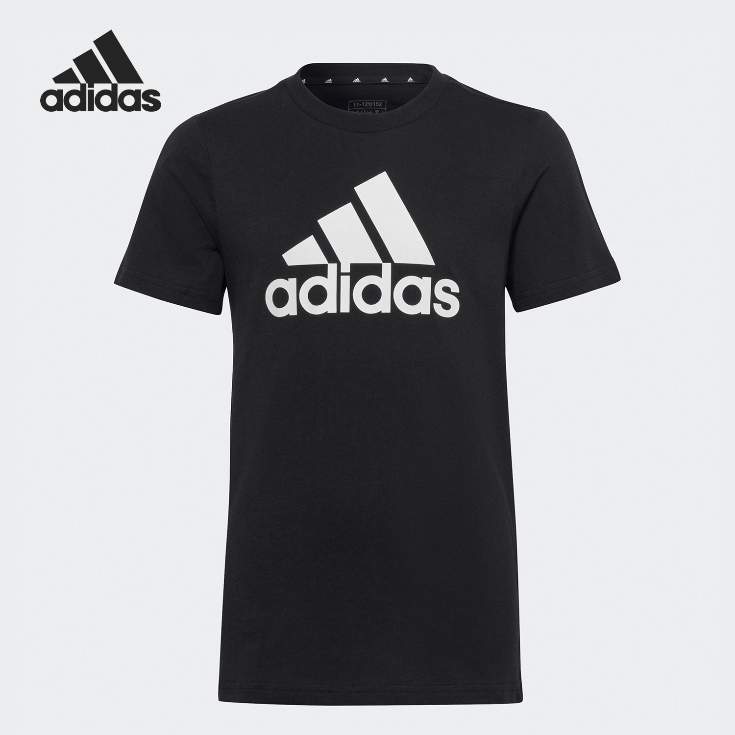 阿迪达斯大童运动短袖