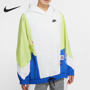 保暖连帽宽松套头衫 Nike 耐克正品 女子运动服新款 051 DB3847