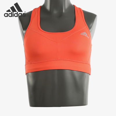 Adidas/阿迪达斯正品 女子慢跑训练中强度运动内衣 BK3779