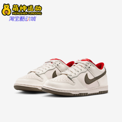 Nike/耐克正品Dunk Low GS女子大童系带耐磨低帮运动鞋IQ9793-020