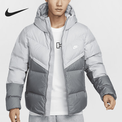 Nike/耐克官方正品当季新款男士保暖拼接羽绒服DV1132-077