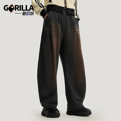 Adidas/阿迪达斯正品三叶草女士耐穿宽松运动休闲日常长裤IA7518