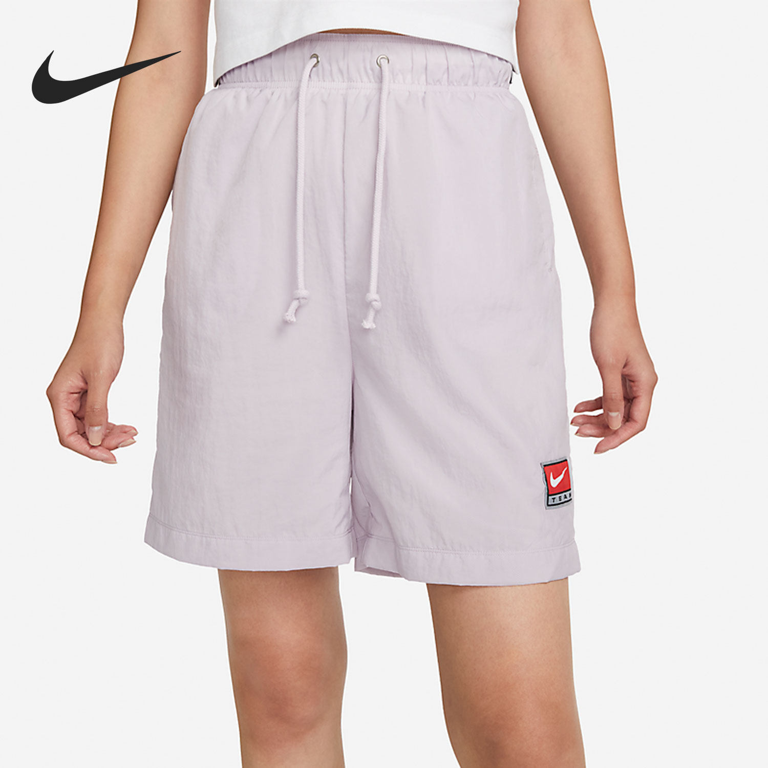Nike/耐克官方正品当季新款女子休闲宽松跑步运动短裤DQ6645-530