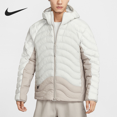 Nike/耐克官方正品当季款男士连帽拼接保暖棉服HJ3736-025