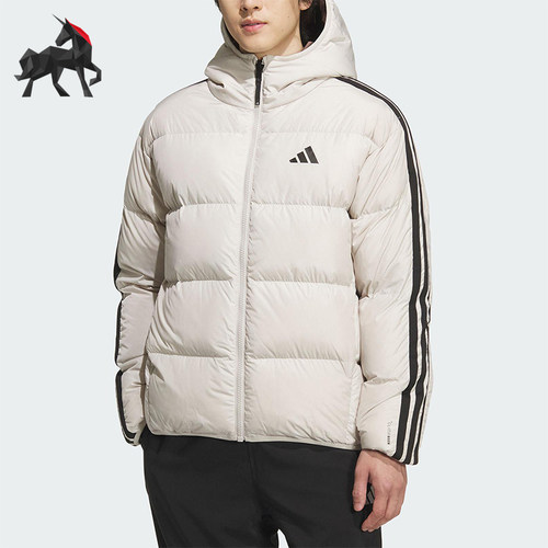 Adidas/阿迪达斯正品3S RVSB D JKT男士保暖双面穿羽绒服KC2492