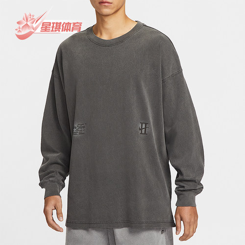 Nike/耐克正品2026春季款男士圆领经典套头长袖上衣IH5086-010