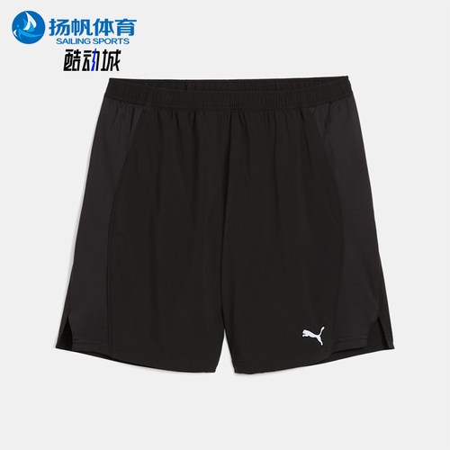 Puma/彪马正品新款男士运动透气印花三分休闲短裤526608-01