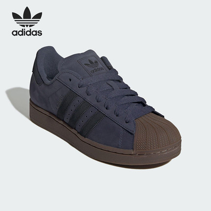 Adidas/阿迪达斯正品三叶草男女系带贝壳头耐磨低帮板鞋JQ3226