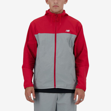 New Balance/NB正品运动男女同款宽松透气夹克外套MJ41506-TRE