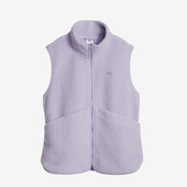 女士休闲保暖立领时尚 运动透气新款 毛绒宽松马甲 彪马正品 Puma