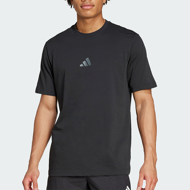 阿迪达斯男士健身运动短袖