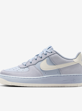 Nike/耐克正品Air Force 1 GS女子大童轻便休闲运动鞋HV4760-002