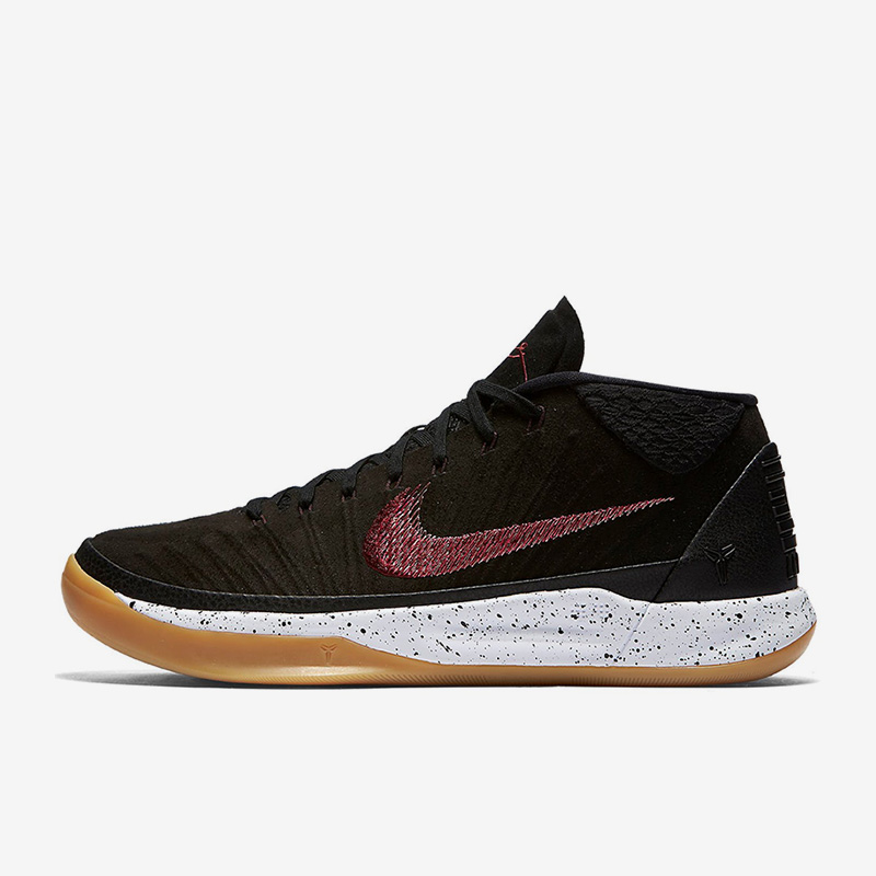 Nike/耐克正品男士圆头系带防滑中帮实战篮球鞋922482-006