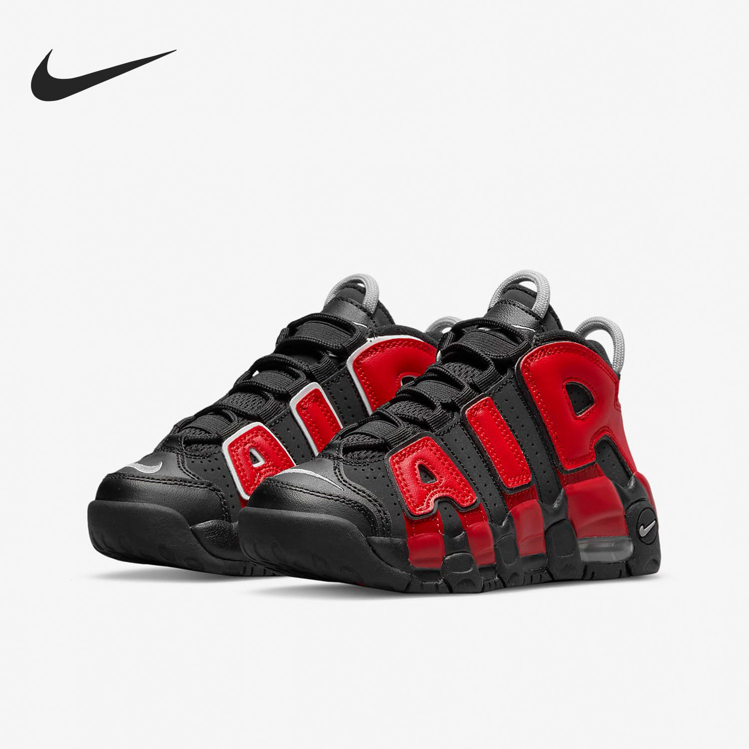 nike/耐克正品air more uptempo (gs) 大童女子篮球鞋 dm0019-001