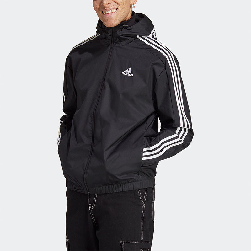 Adidas/阿迪达斯男子连帽夹克