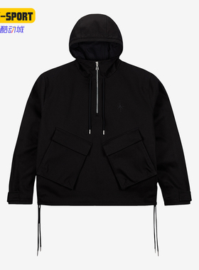 Nike/耐克正品JORDAN男士运动宽松休闲经典连帽套头衫DZ5488-010