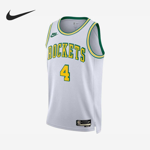 Nike耐克正品NBA火箭队杰伦格林Swingman男款4号篮球DO9447-102